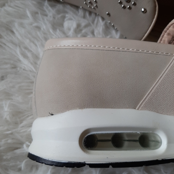 Beige Slip On Sneakers - Picture 6 of 9